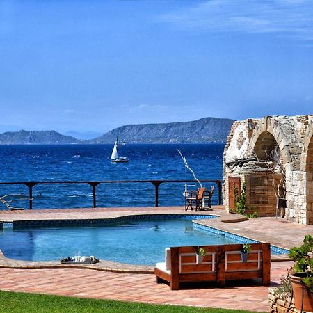 Luxurious Villa By The Sea Posidhonia  ภายนอก รูปภาพ